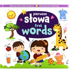 Pierwsze słowa. First words. Piktogramy