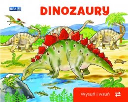Dinozaury. Wysuń i wsuń