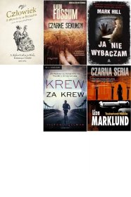 PAKIET 5 książek (ZESTAW-014) kryminał, thriller