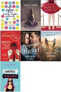 PAKIET 7 książek (ZESTAW-012) MŁODZIEŻOWA