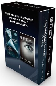 Pakiet Grey : Pięćdziesiąt twarzy Greya + Oczami Christiana