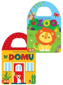 PAKIET Historyjki harmonijki. W zoo, W domu